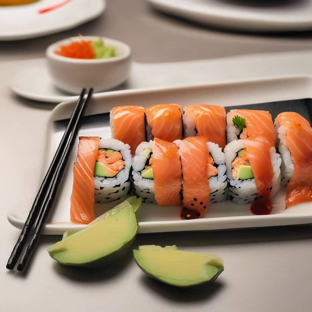 Salmon Obsession Roll (8 pcs)
