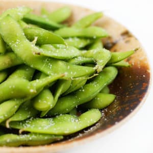 Garlic Edamame