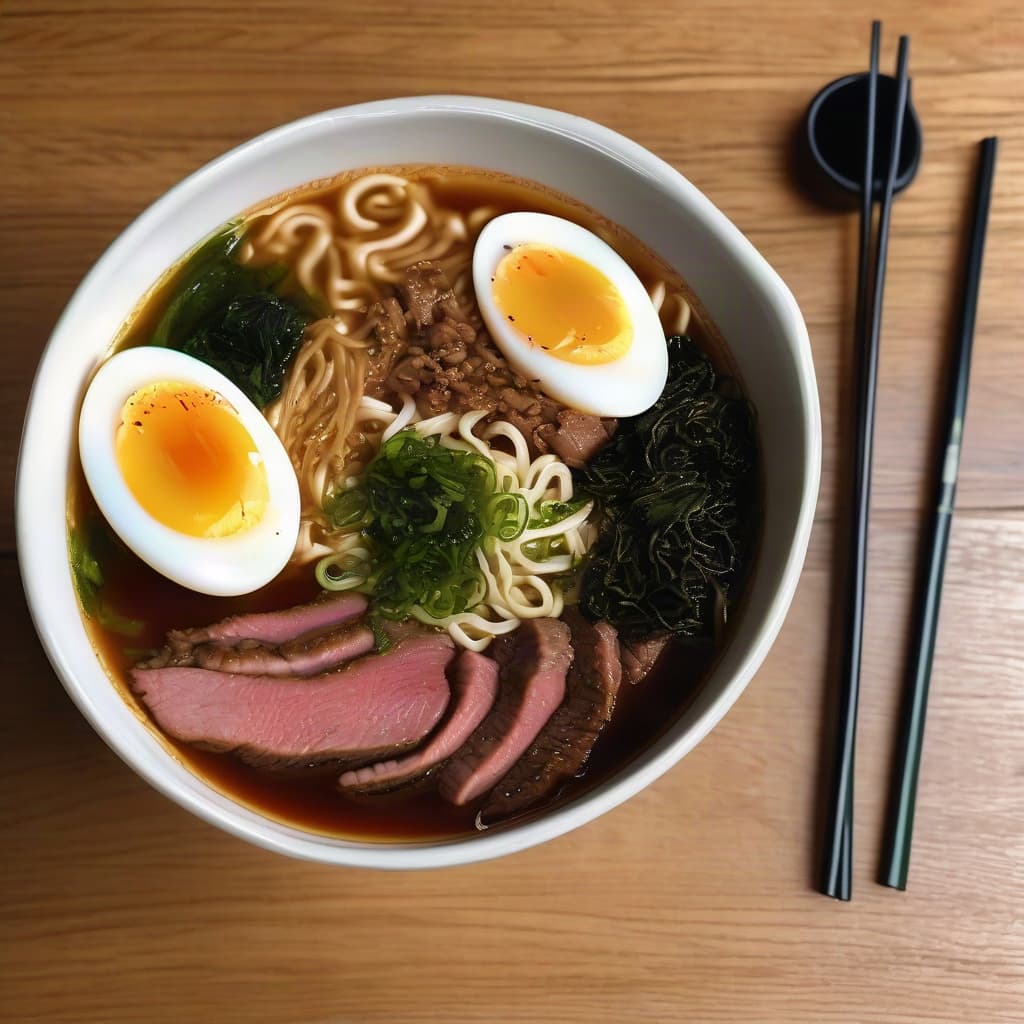Spicy Miso Beef Ramen
