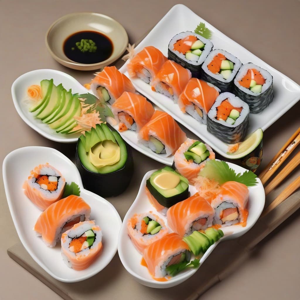 Blazing Salmon (Torched) Roll (8 pcs)