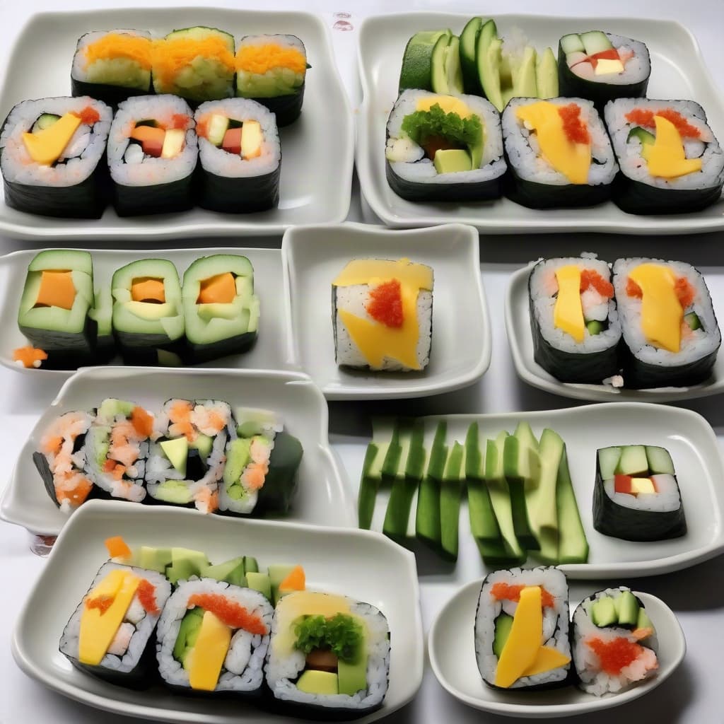 Veggie Extravaganza Roll (8 pcs)