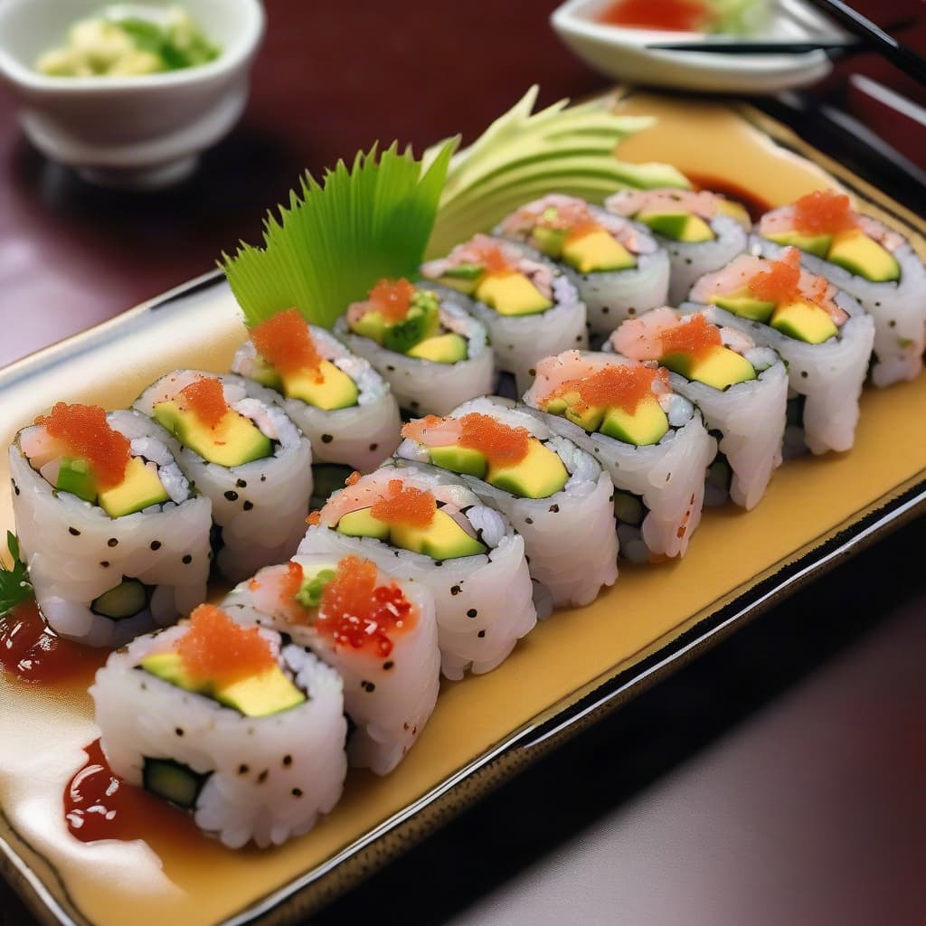 Hamachi Special Roll (8 pcs)